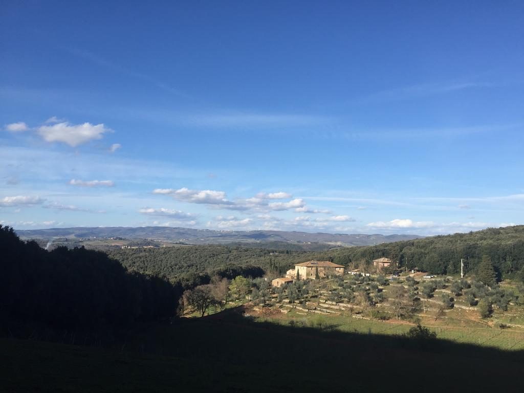 Agriturismo Biologico Ebbio Villa Monteriggioni Bagian luar foto